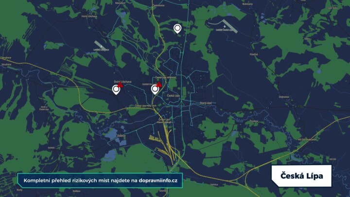 Na cestách v České Lípě buďte trpěliví, stavební sezóna zasahuje několik míst