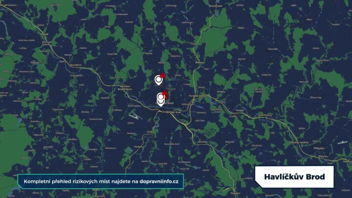 Letošní hlavní dopravní omezení v Havlíčkově Brodě, tady si dejte pozor
