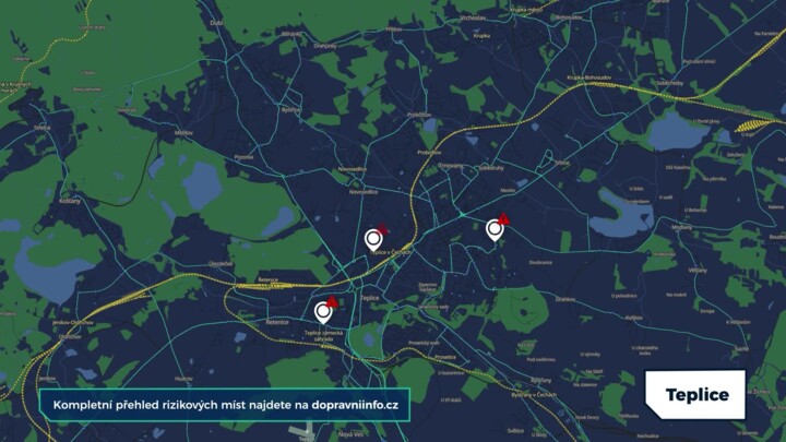 Teplice pod lupou, na co si dát v dopravě pozor během stavební sezony