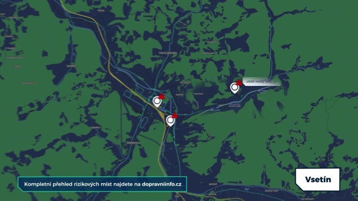 Prázdninové dopravní peklo ve Vsetíně začalo 1. července. Víte, kde dát za volantem pozor?