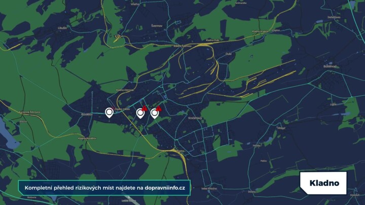 Kladno opravuje důležité silnice, uzavírky se dotknou i páteřních tras