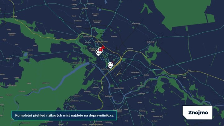 Tři dopravní stavby ve Znojmě, na kterých by si letos řidiči měli dát pozor