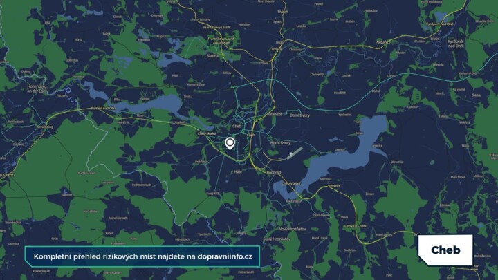 V Chebu bude o prázdninách doprava omezena na několika místech