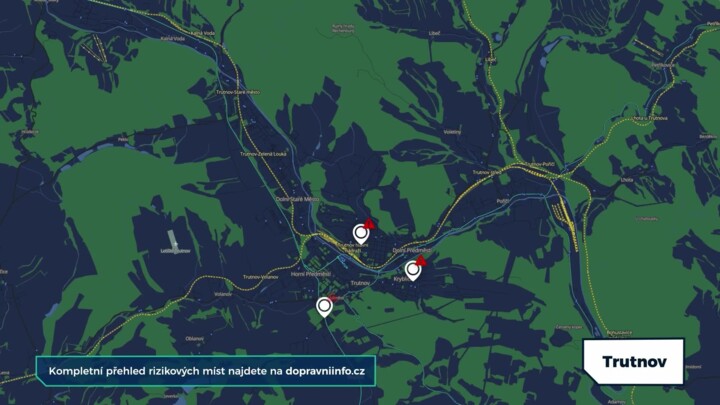 Letní stavební sezona potrápí řidiče za volantem také v Trutnově