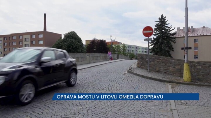 Oprava mostu v Litovli omezí provoz až do konce listopadu 2026