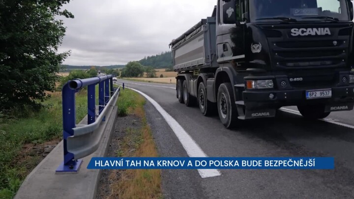 Hlavní tah na Krnov a dál do Polska bude bezpečnější, pokračuje také stavba jižního obchvatu Opavy