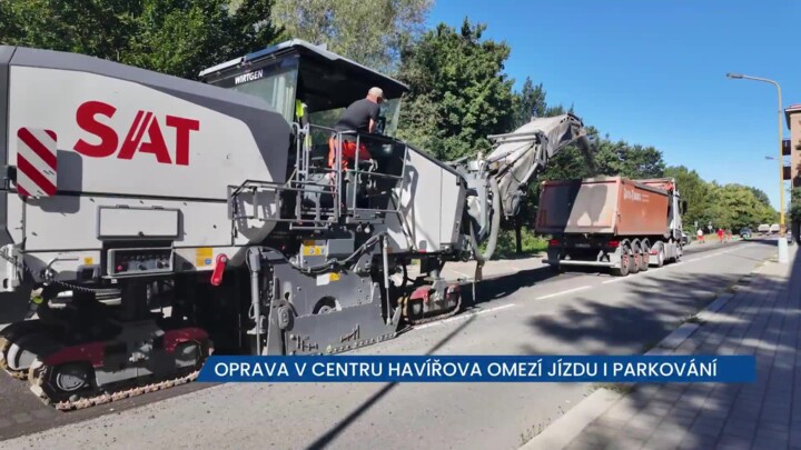 Oprava ulice v Havířově citelně omezí jízdu i parkování