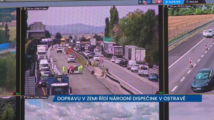 Ředitelství silnic a dálnic představilo v Ostravě nový národní dispečink