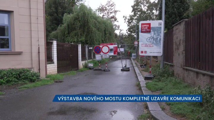 Výstavba nového mostu na Praze 10 kompletně uzavře komunikaci