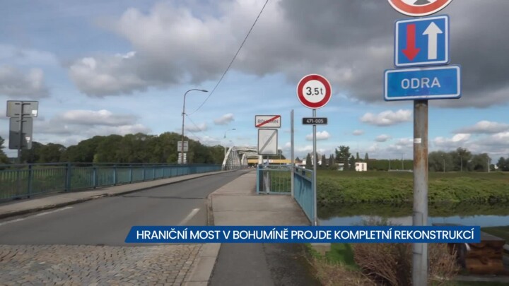 Hraniční most v Bohumíně projde kompletní rekonstrukcí