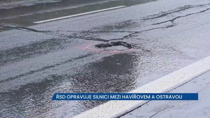 ŘSD opravuje silnici mezi Havířovem a Ostravou, provoz čeká omezení