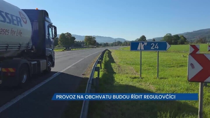Na opravovaném obchvatu Jablunkova budou provoz řídit regulovčíci