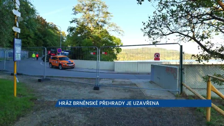Hráz brněnské přehrady je v rekonstrukci, řidiči si zajedou