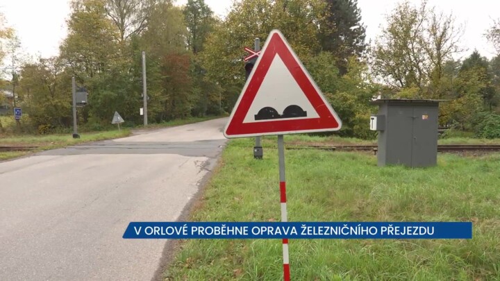 V Orlové se bude opravovat silnice na železničním přejezdu